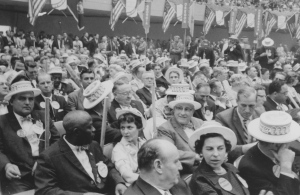 1960 Democratic Convention in Los Angeles. Photo by Julian P. Kanter.