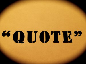 Quote